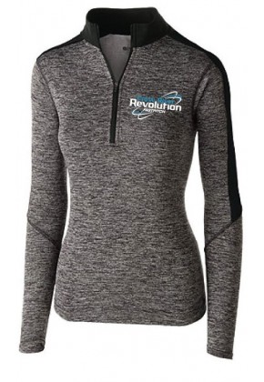 Ladies Electrify 1/2 Zip Pullover with Embroidered Rev Logo